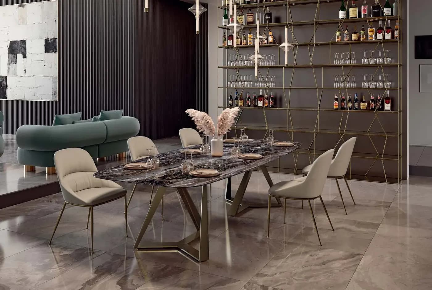 Обеденный стол Millennium XXL — Bontempi Casa