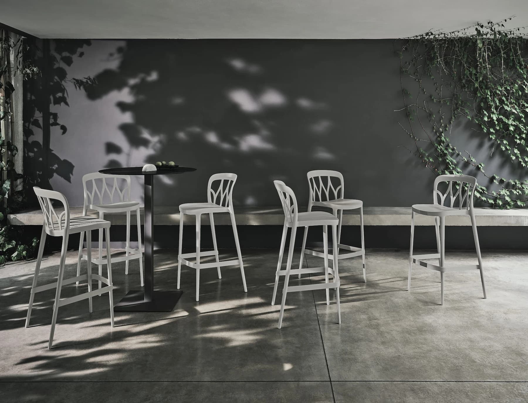 Galaxy Outdoor — барный стул — Bontempi Casa