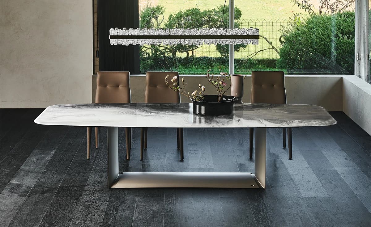 Обеденный стол Dragon Crystalart — Cattelan Italia