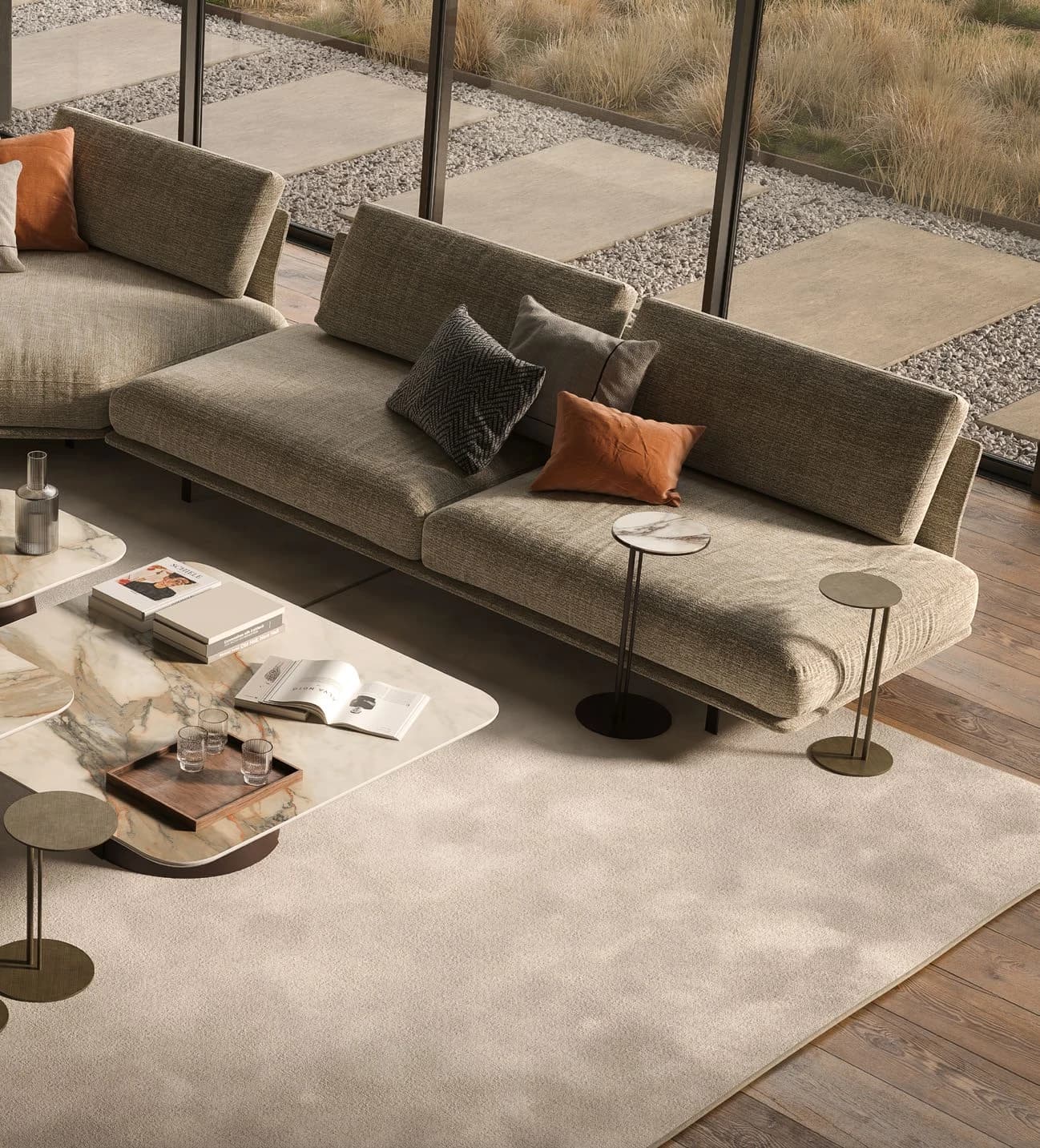 Журнальный столик Albert Keramik S — Cattelan Italia, вид 2