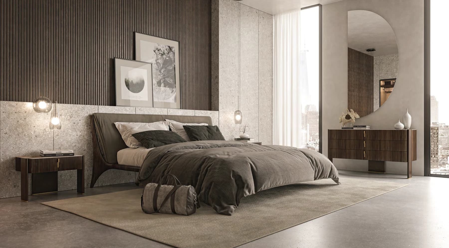 Julian — прикроватная тумба — Cattelan Italia, вид 2