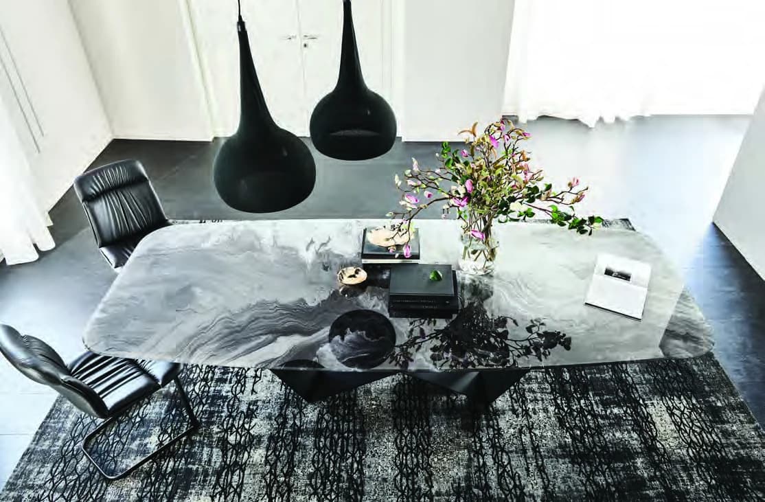 Обеденный стол Skorpio Crystalart — Cattelan Italia