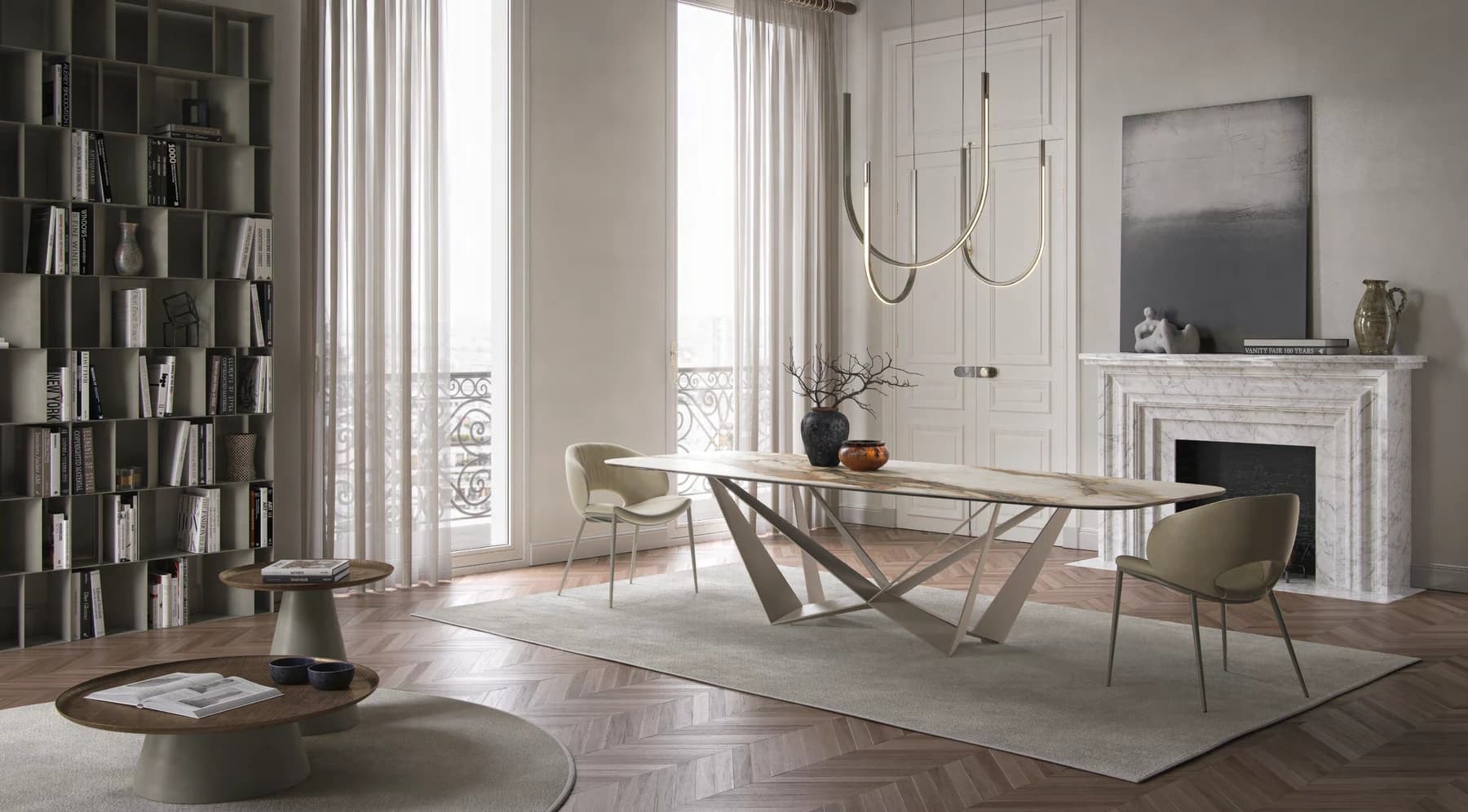 Обеденный стол Skorpio Keramik — Cattelan Italia