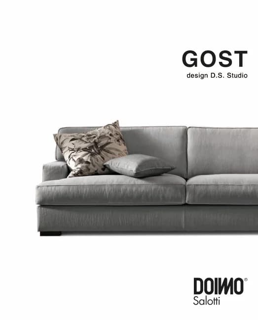 Диван Gost — Doimo Salotti: фабричная схема размеров 1