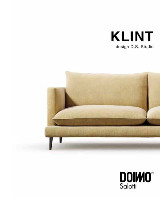 Диван Klint — Doimo Salotti: фабричная схема размеров 1