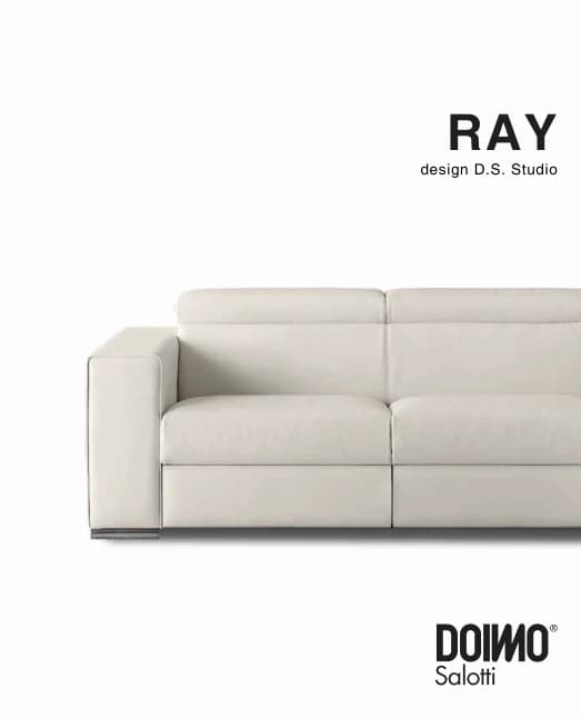 Диван Ray — Doimo Salotti: фабричная схема размеров 1