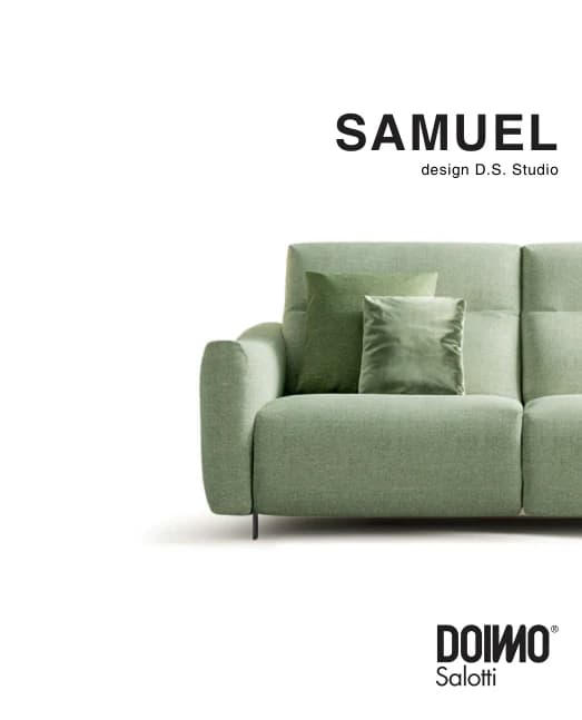 Диван Samuel — Doimo Salotti: фабричная схема размеров 1