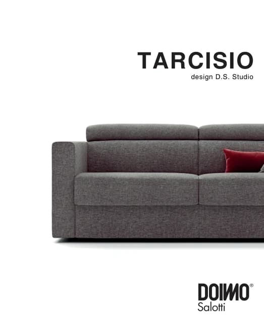 Диван-кровать Tarcisio — Doimo Salotti: фабричная схема размеров 1