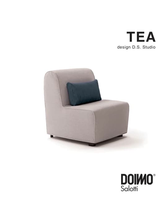 Кресло Tea — Doimo Salotti: фабричная схема размеров 1