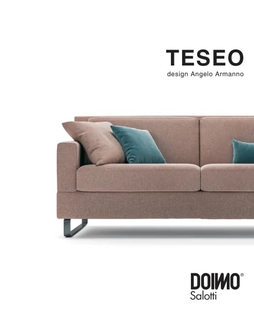 Диван-кровать Teseo — Doimo Salotti: фабричная схема размеров 1