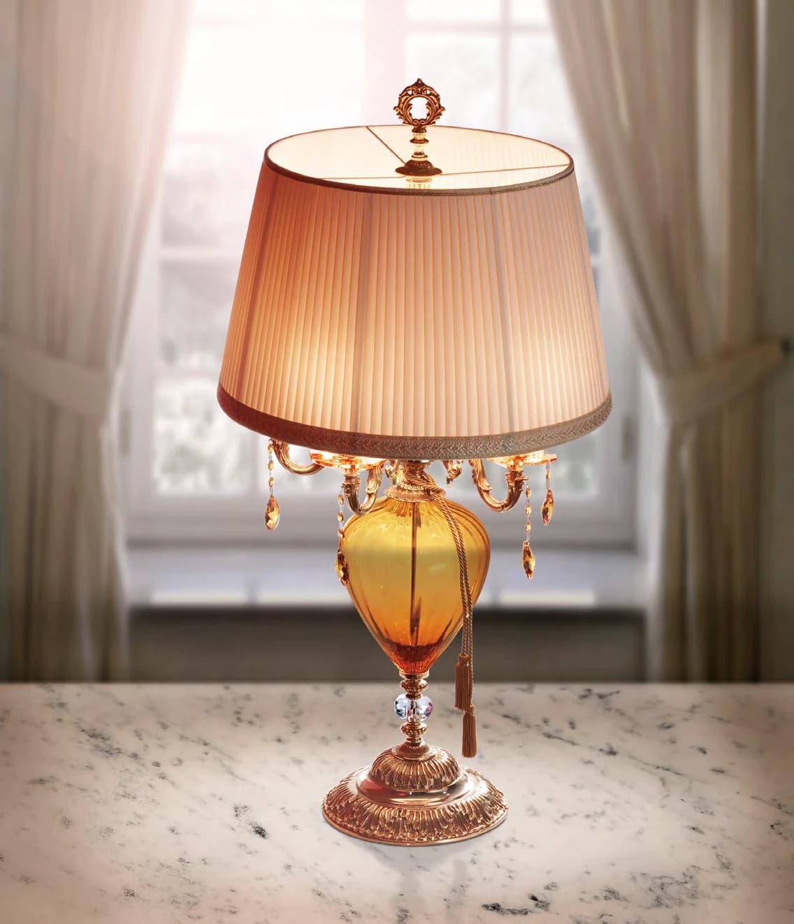 Impero — настольная лампа — Euroluce