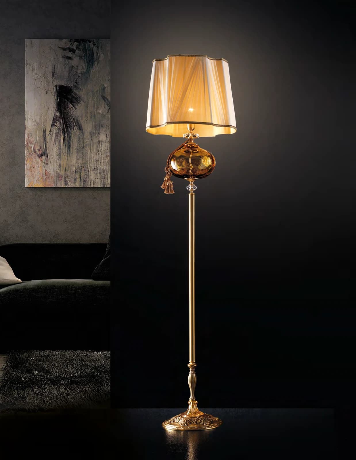 Teseo — торшер — Euroluce