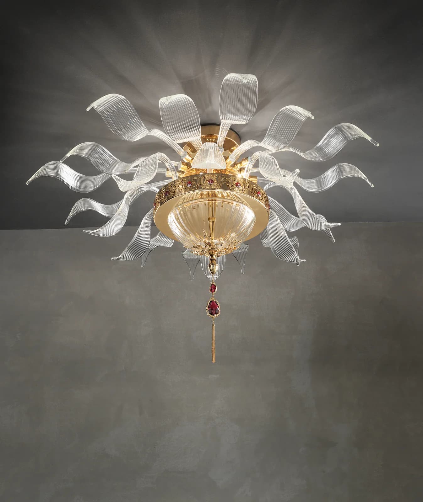 Julienne Black & Gold — потолочный светильник — Euroluce