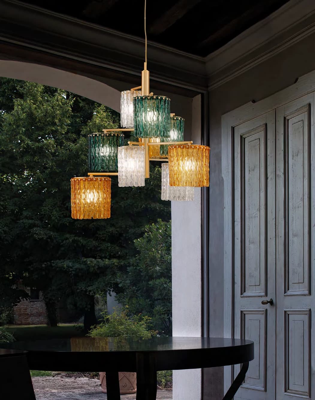 Salix — люстра — Euroluce