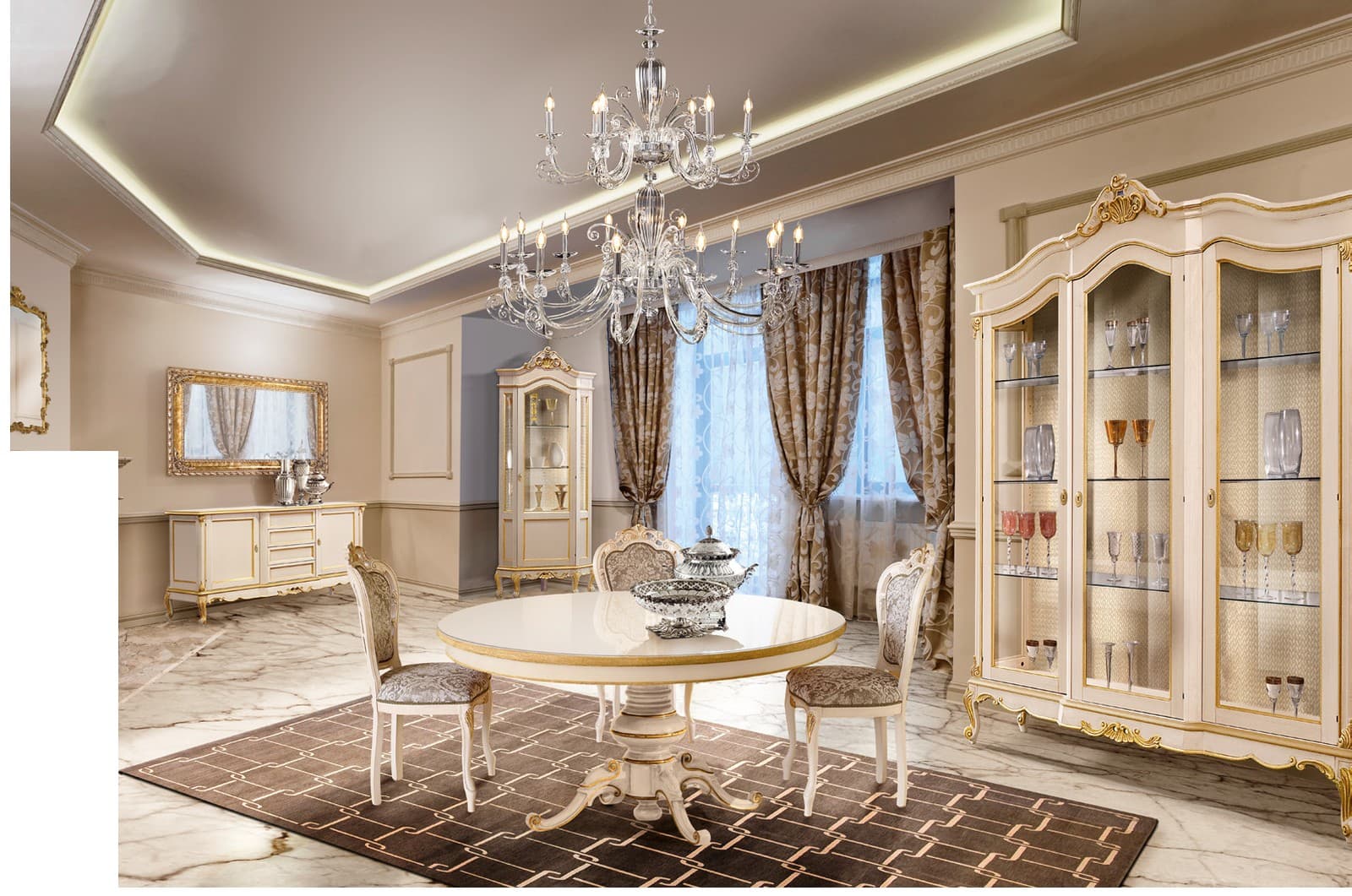 Обеденный стол 1279/140-VC — Giulia Casa