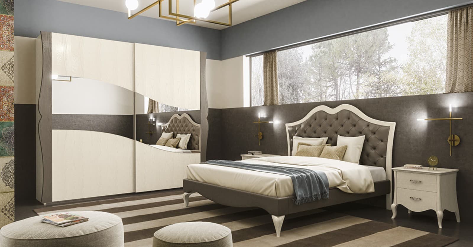 Кровать 327/160-VC — Giulia Casa