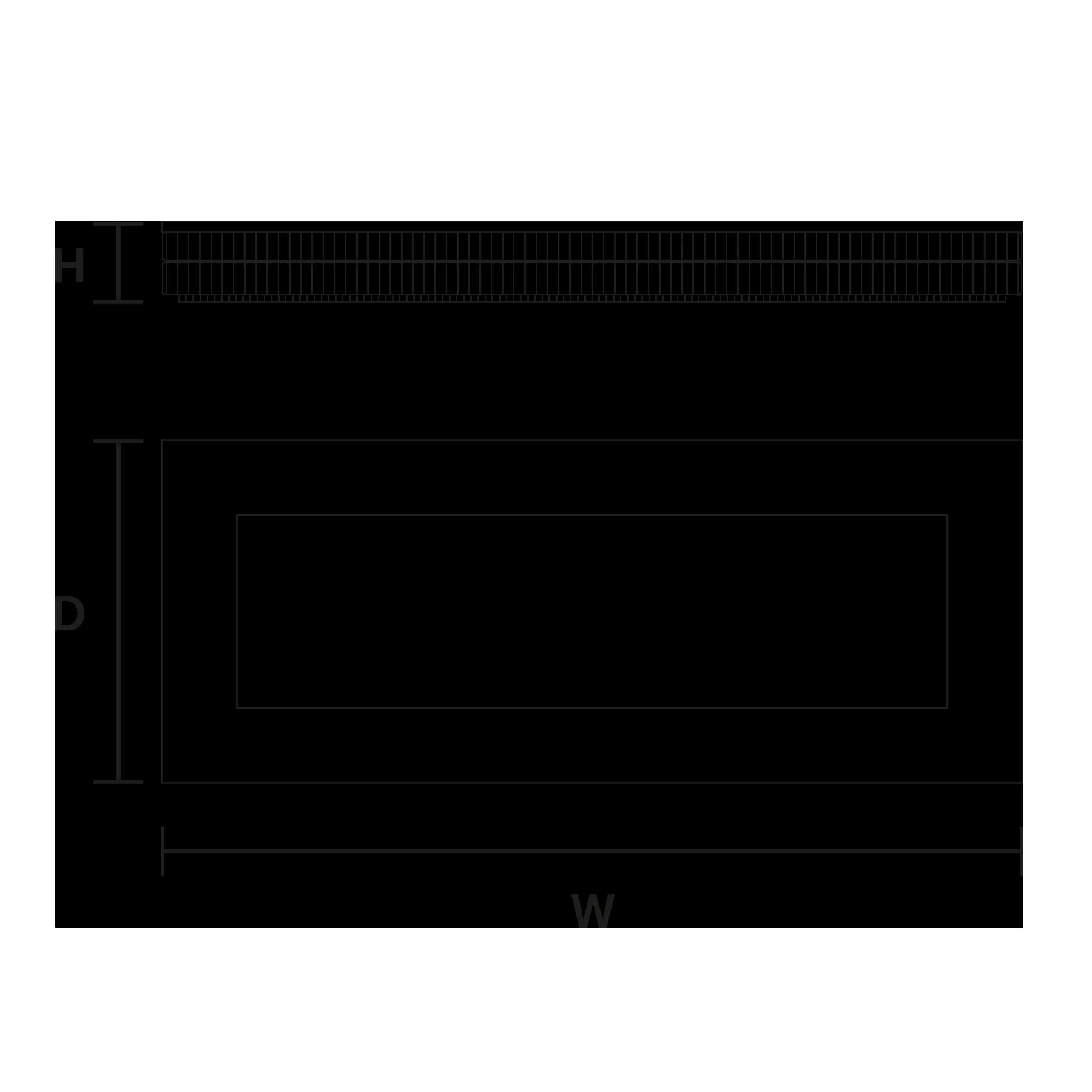 Потолочный светильник Palladio — Masiero: фабричная схема размеров 1