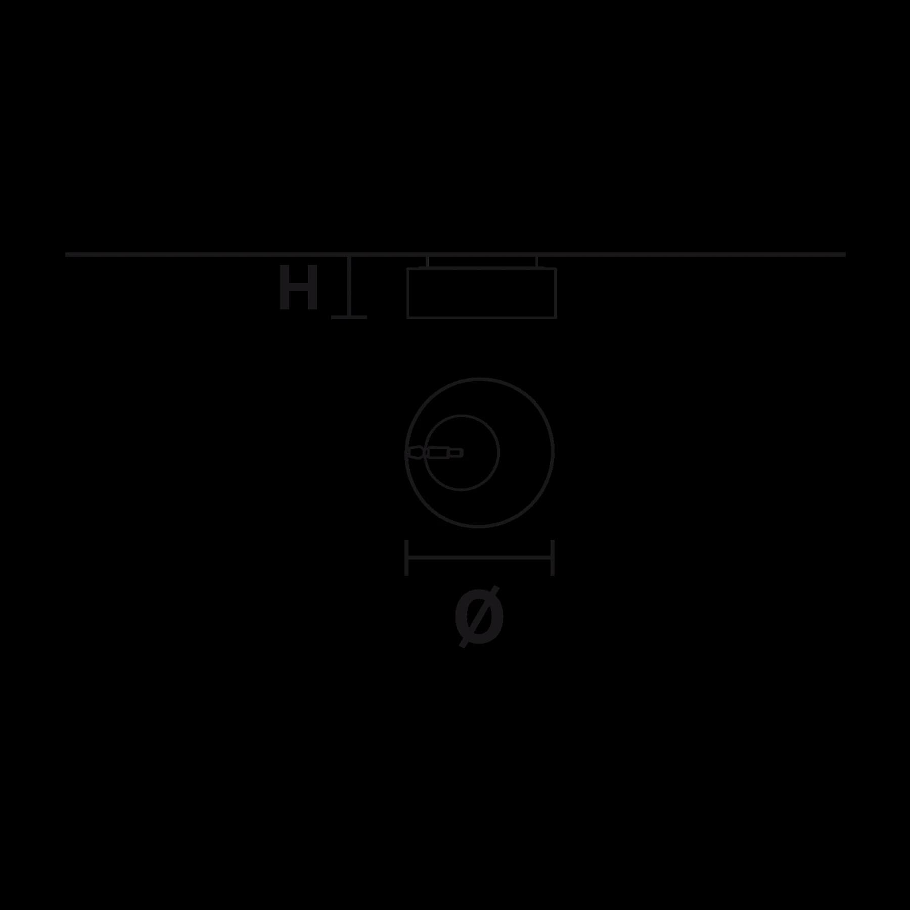 Потолочный светильник Sound — Masiero: фабричная схема размеров 2