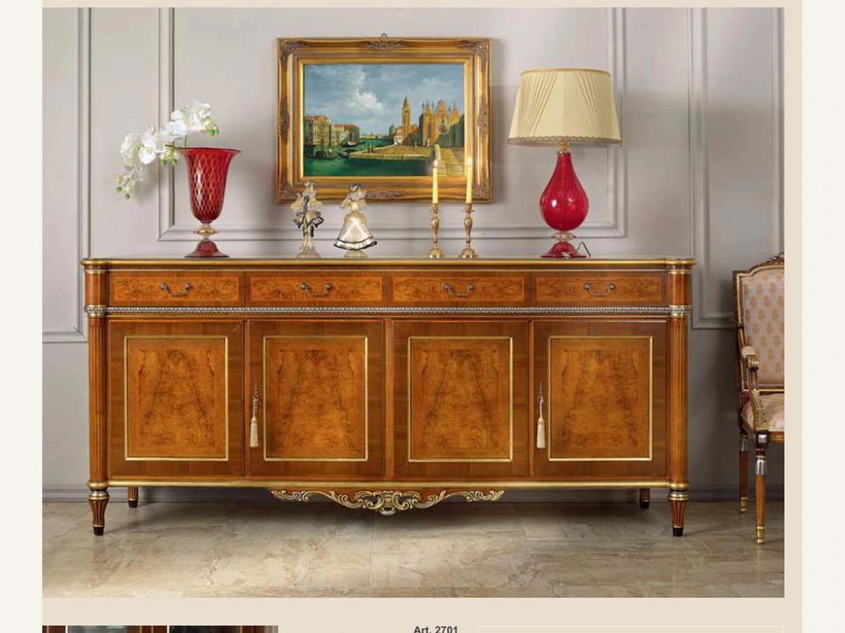 Комод 2701 — 4 двери, 236 см — Scappini