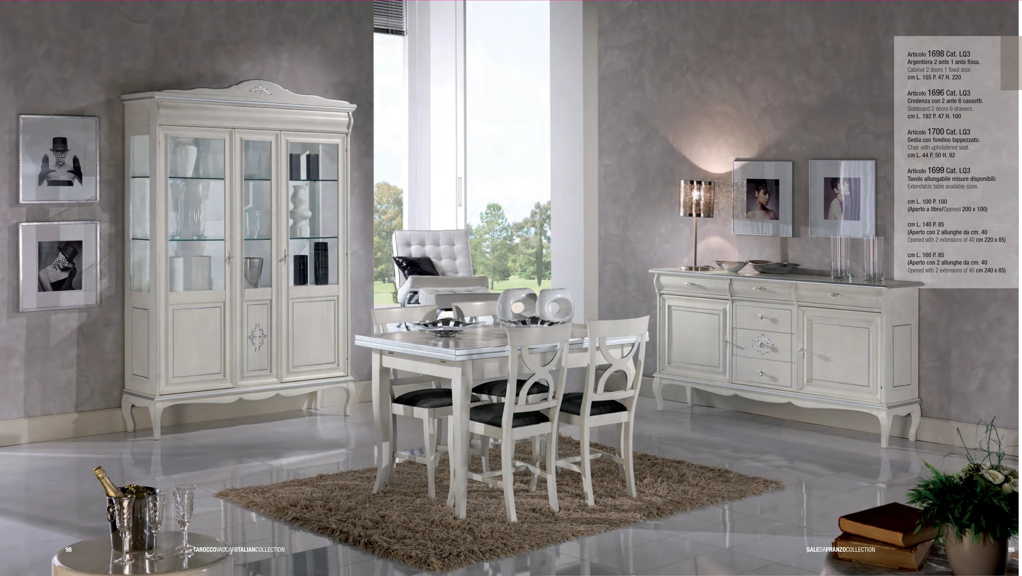 Стул 1700 — Tarocco Vaccari
