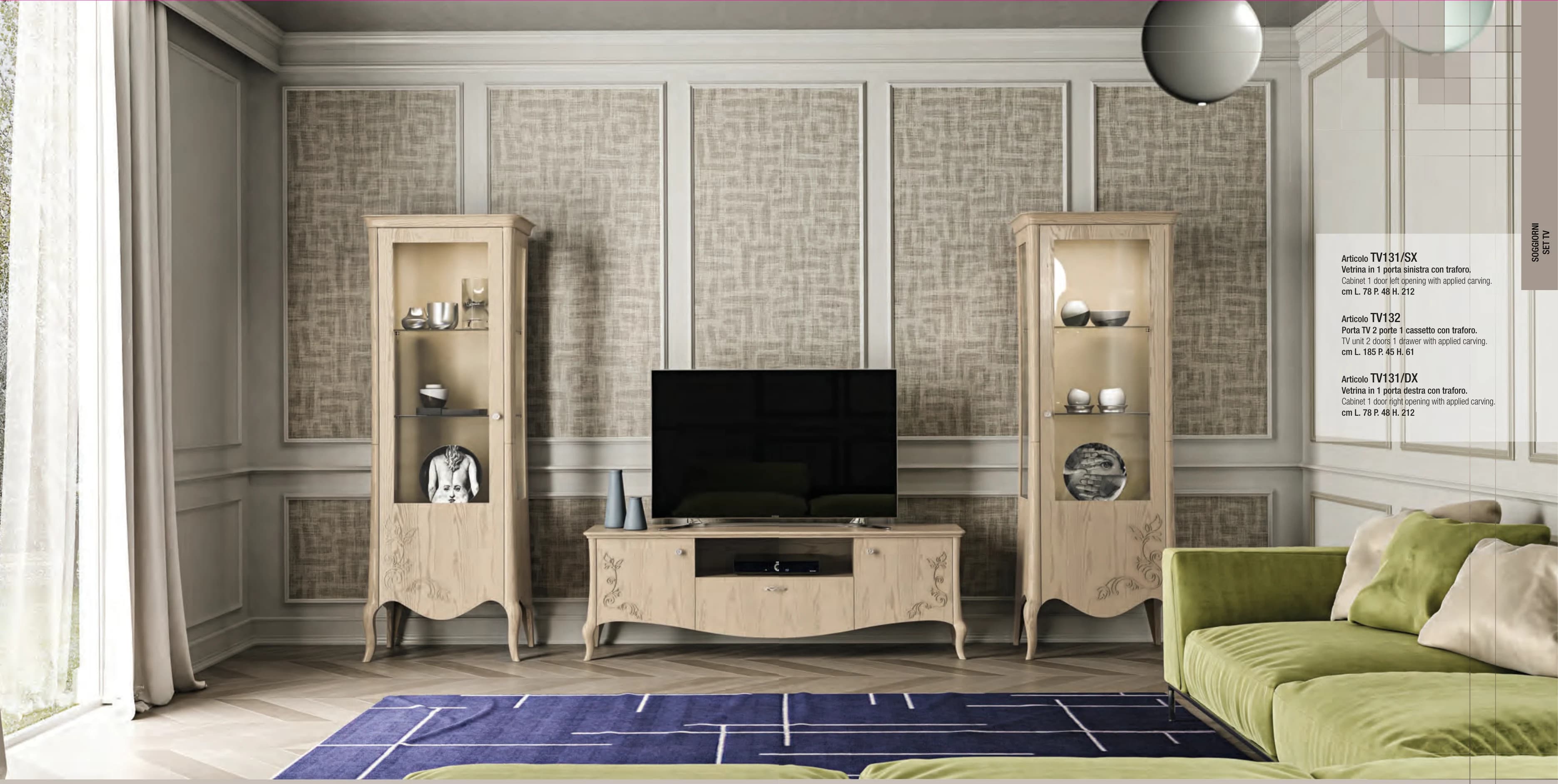 Тумба под ТВ TV132 — Tarocco Vaccari