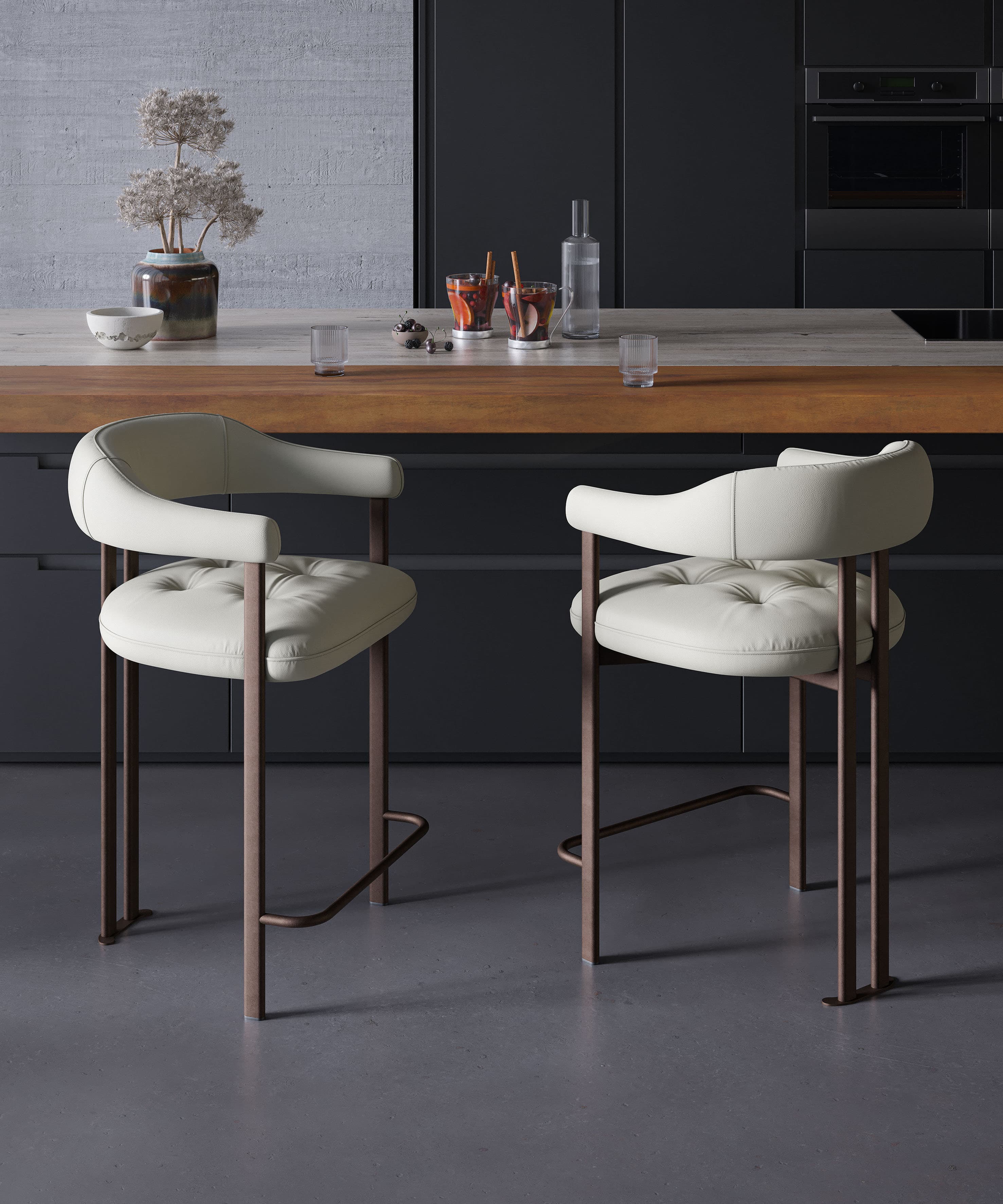 Greta — барный стул — Cattelan Italia