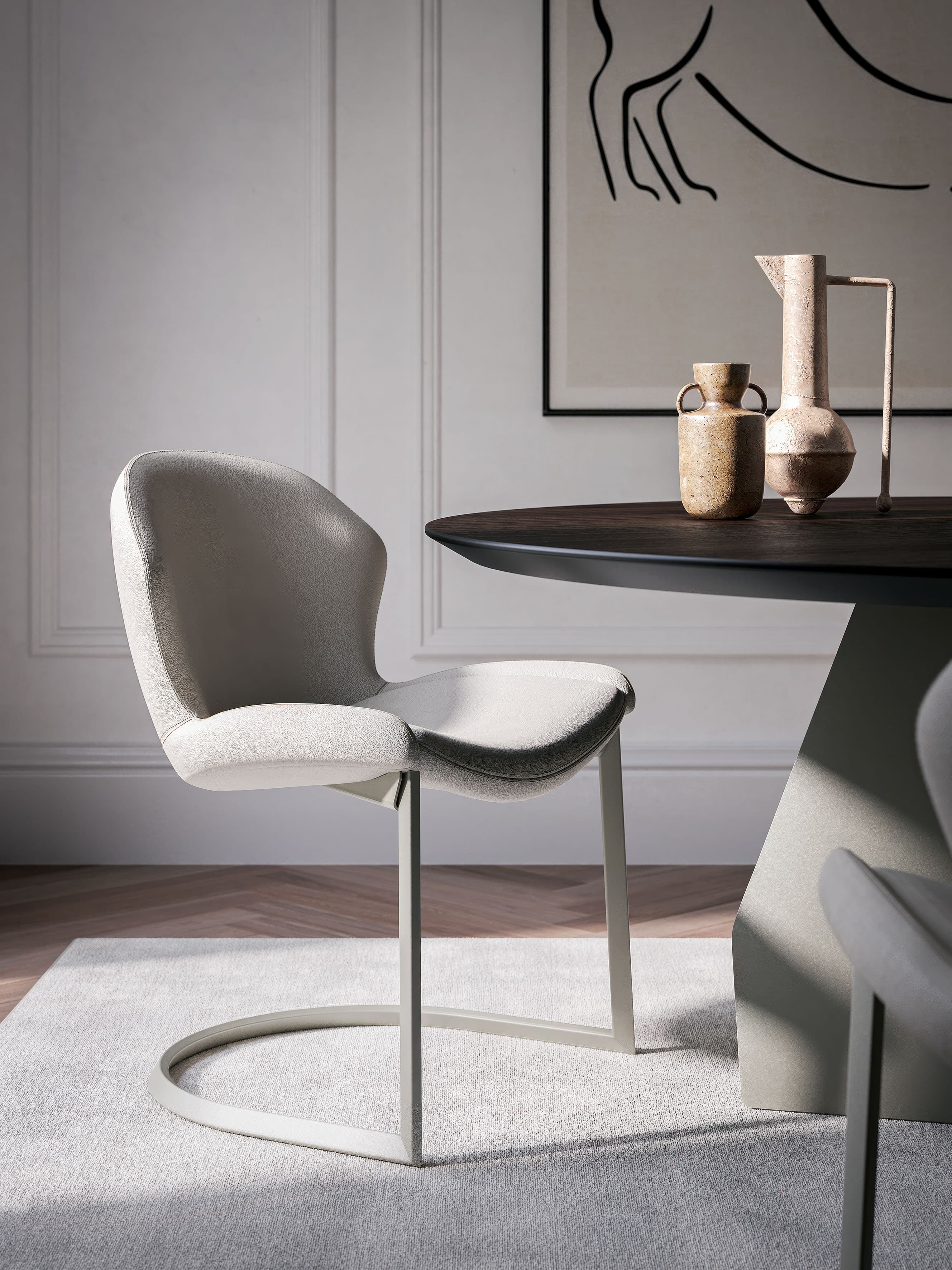Стул Rachel Cantilever — Cattelan Italia