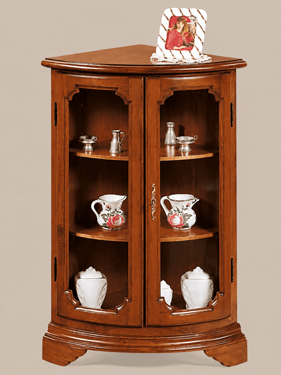 Угловая витрина 609 — 52 см — Scappini