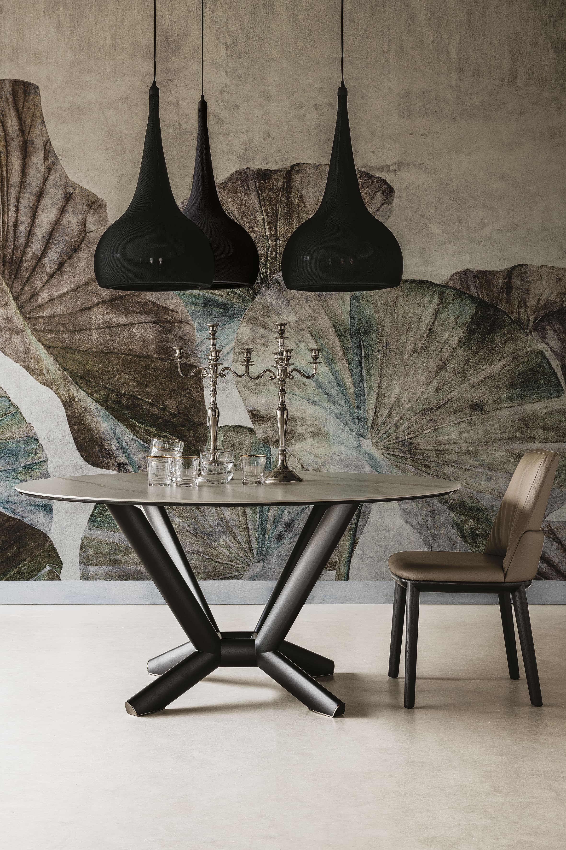 Обеденный стол Planer Keramik Round — Cattelan Italia