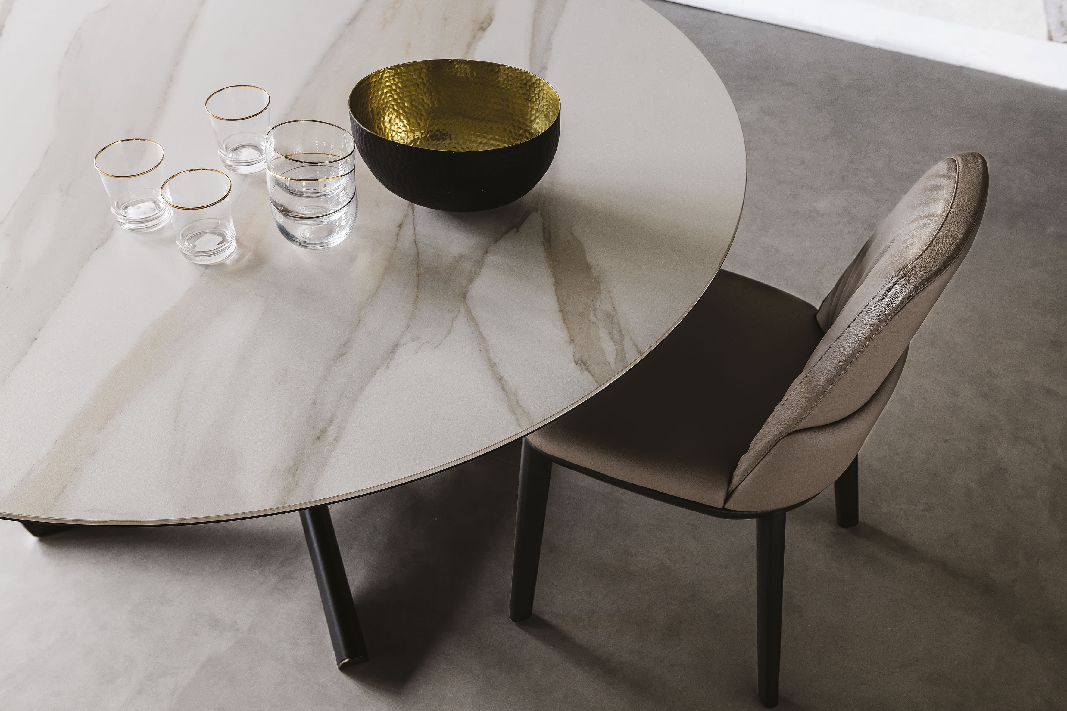 Обеденный стол Planer Keramik Round — Cattelan Italia, вид 3