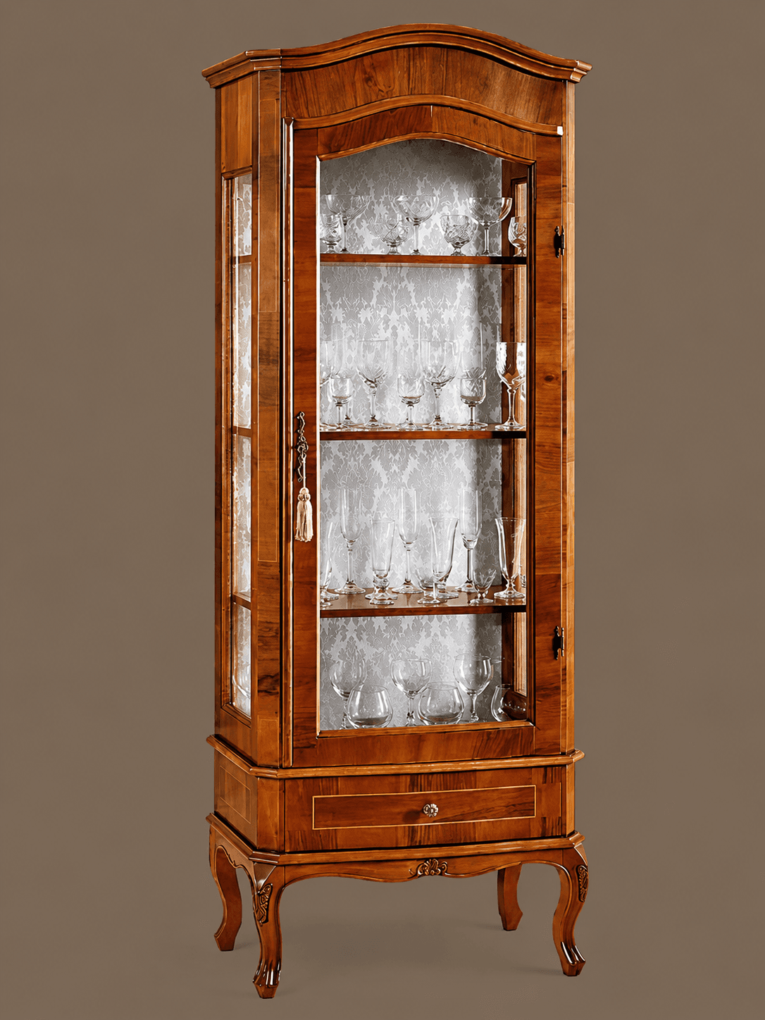 Узкая витрина 481 — 68 см — Scappini