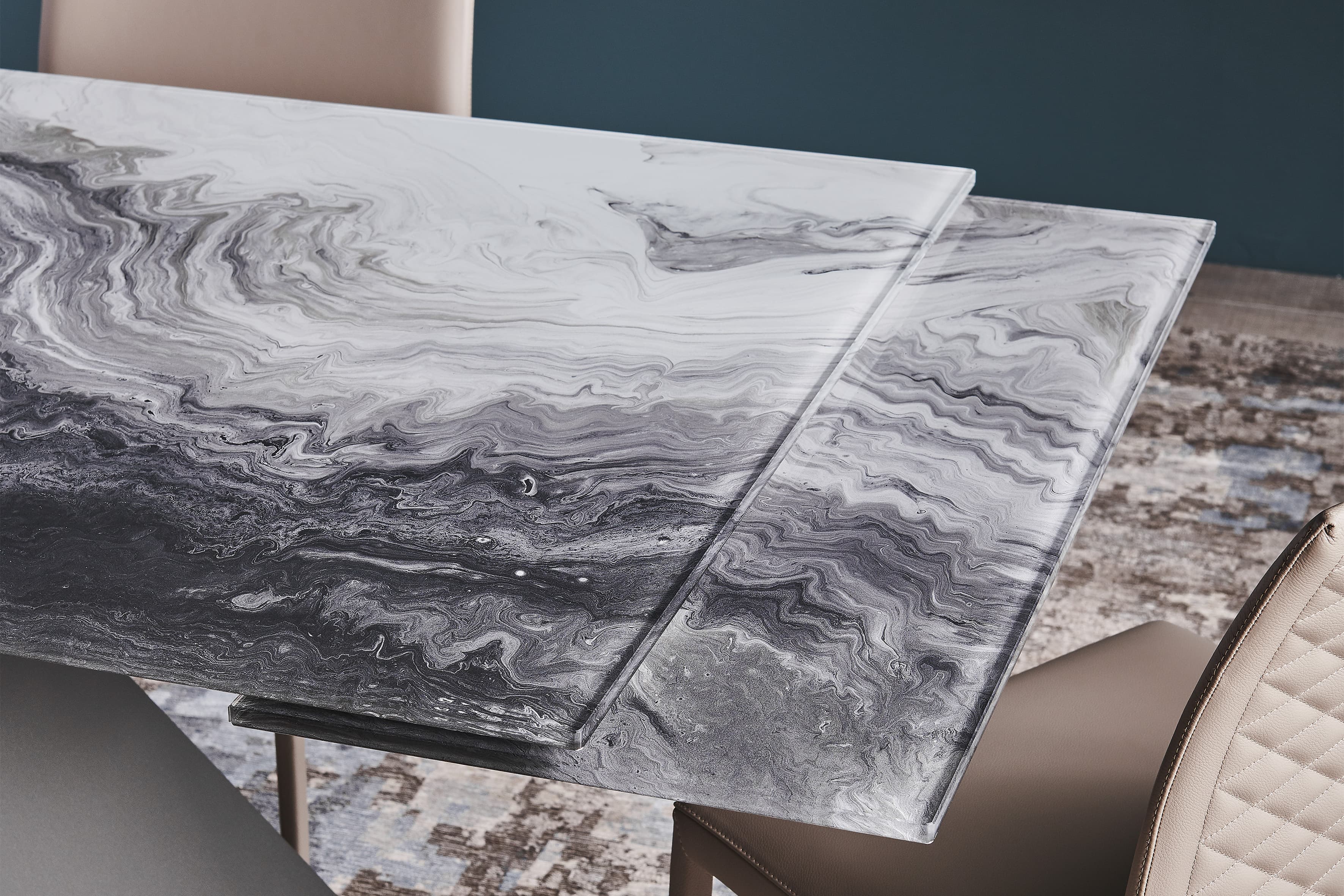 Обеденный стол Eliot CrystalArt Drive — Cattelan Italia, вид 3