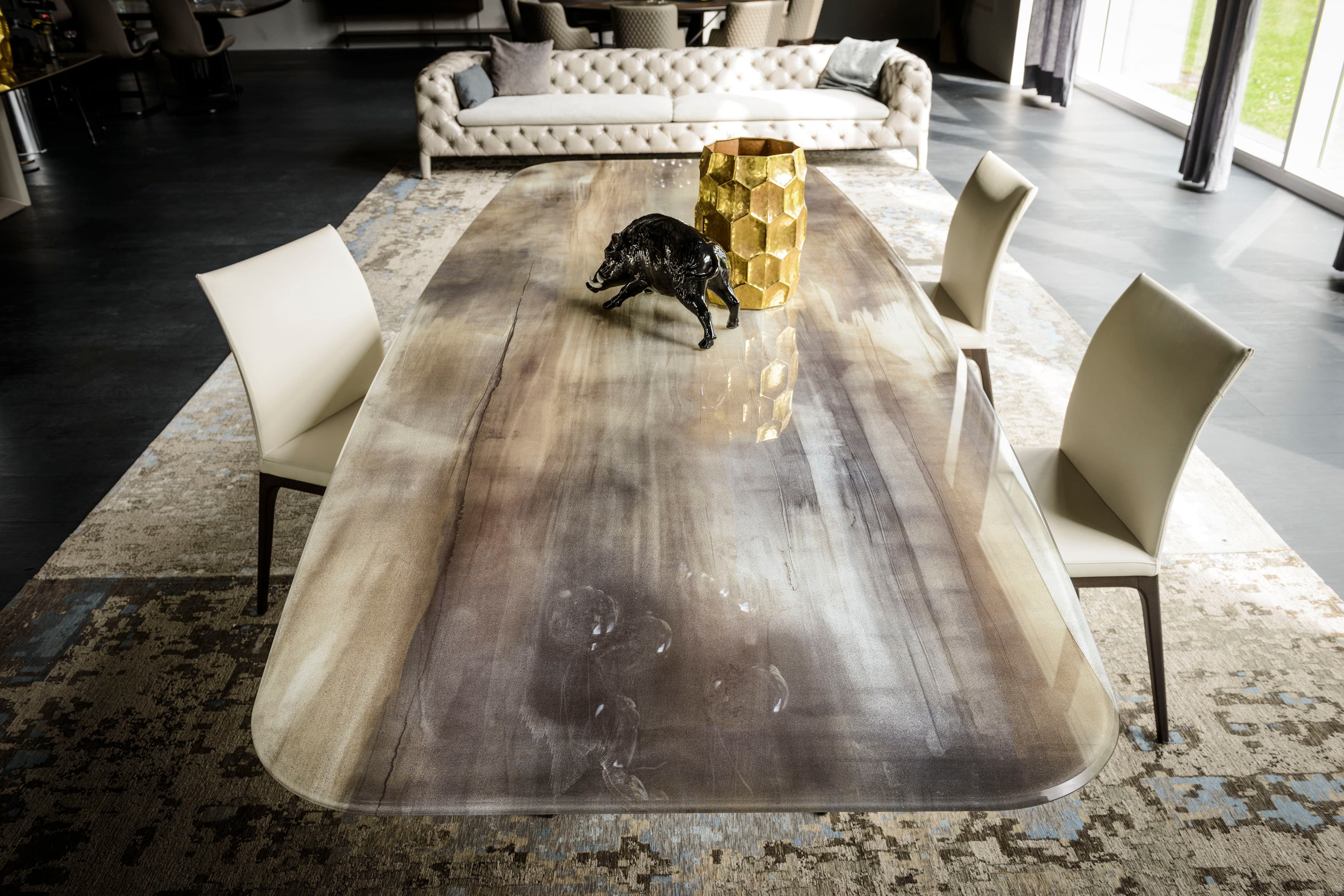 Обеденный стол Planer CrystalArt — Cattelan Italia, вид 3