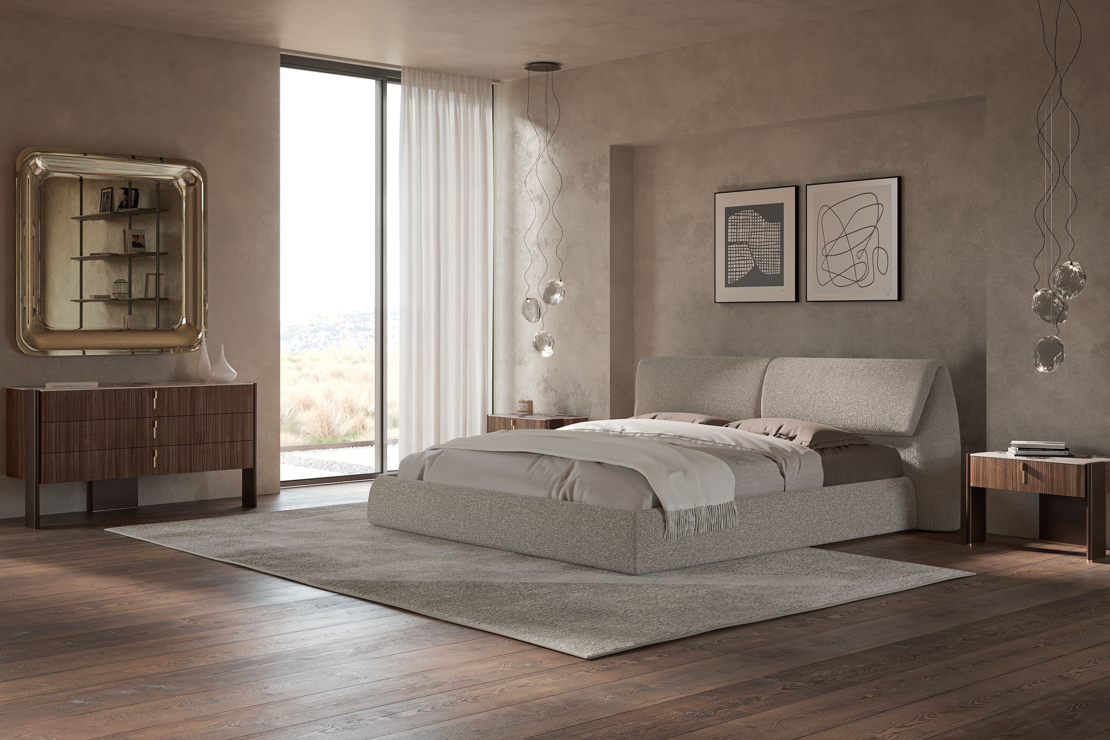 Кровать Simon — Cattelan Italia, вид 3