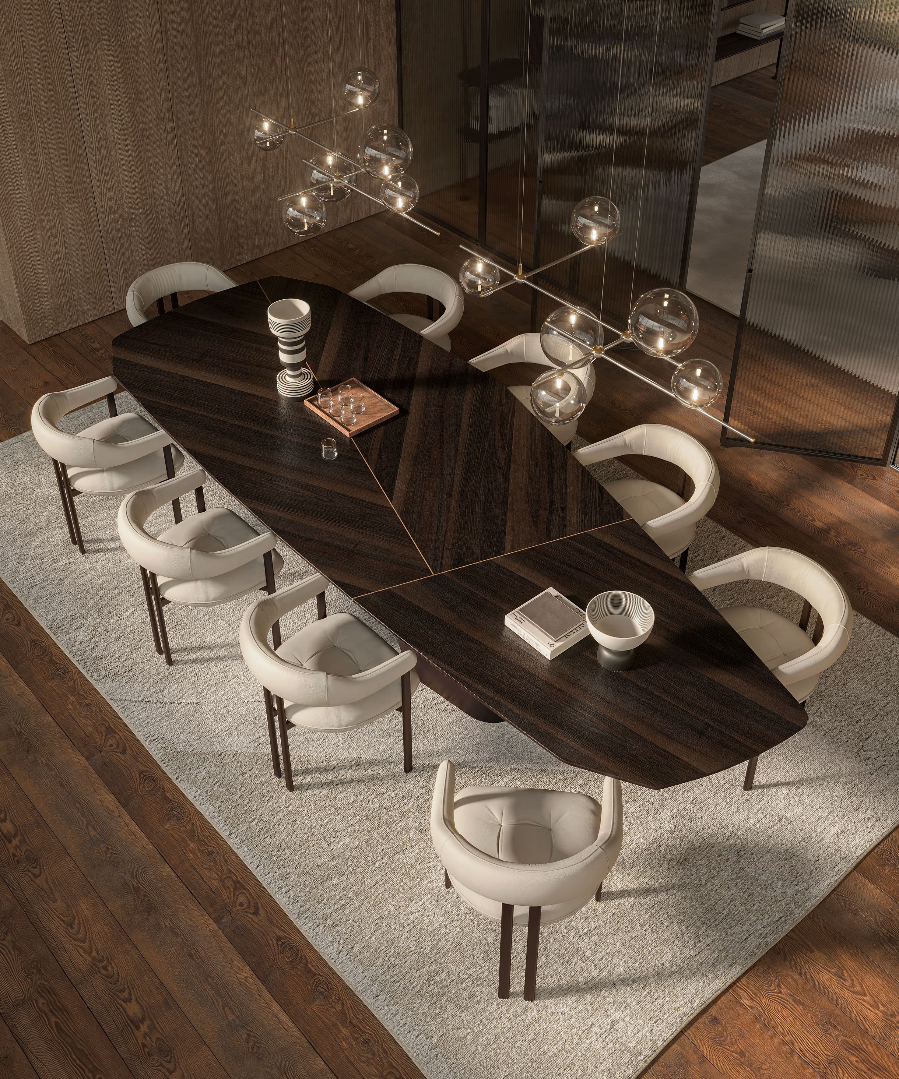 Обеденный стол Senator Wood — Cattelan Italia, вид 2