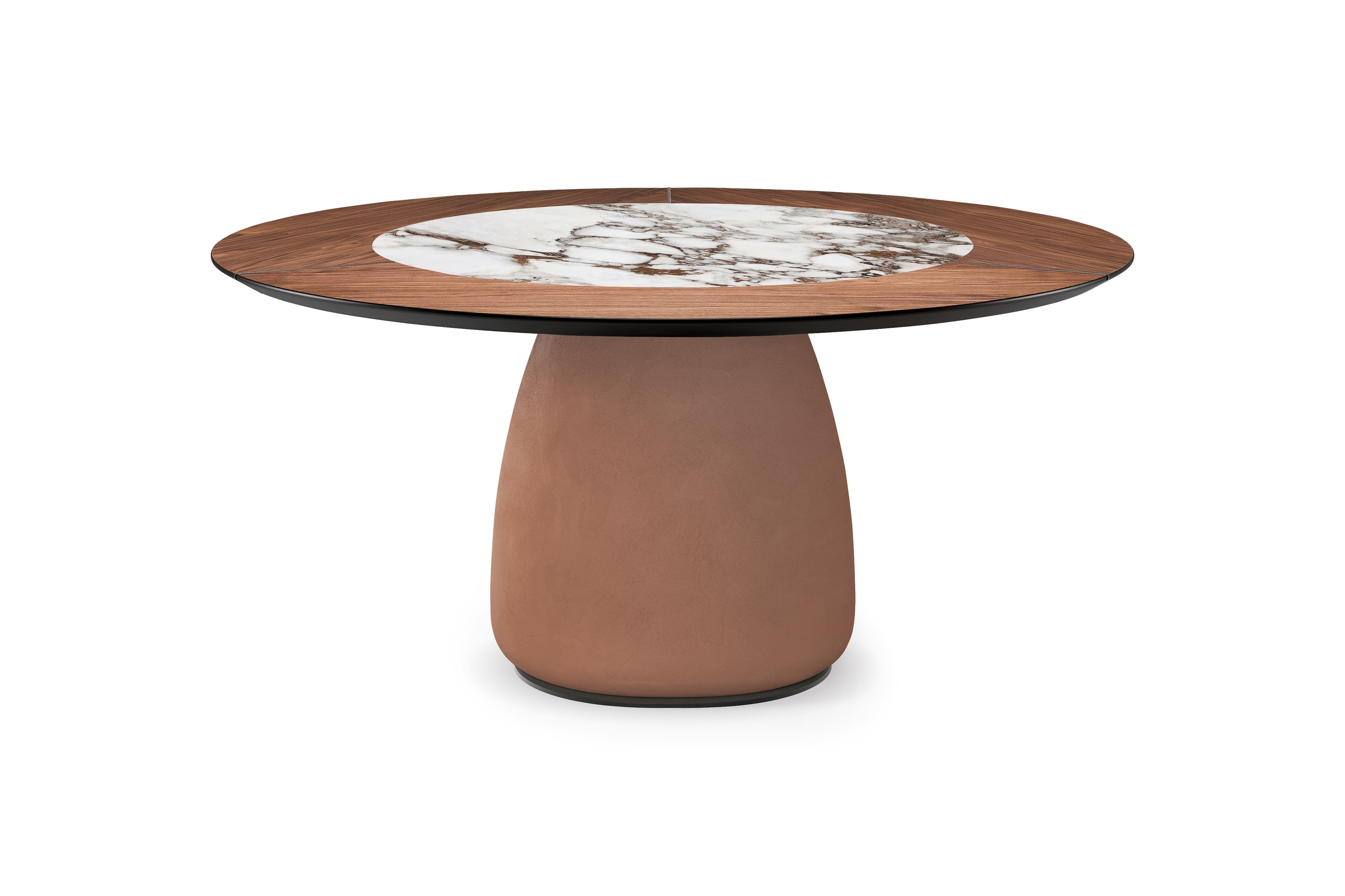 Обеденный стол Botero Ker-Wood Round — Cattelan Italia