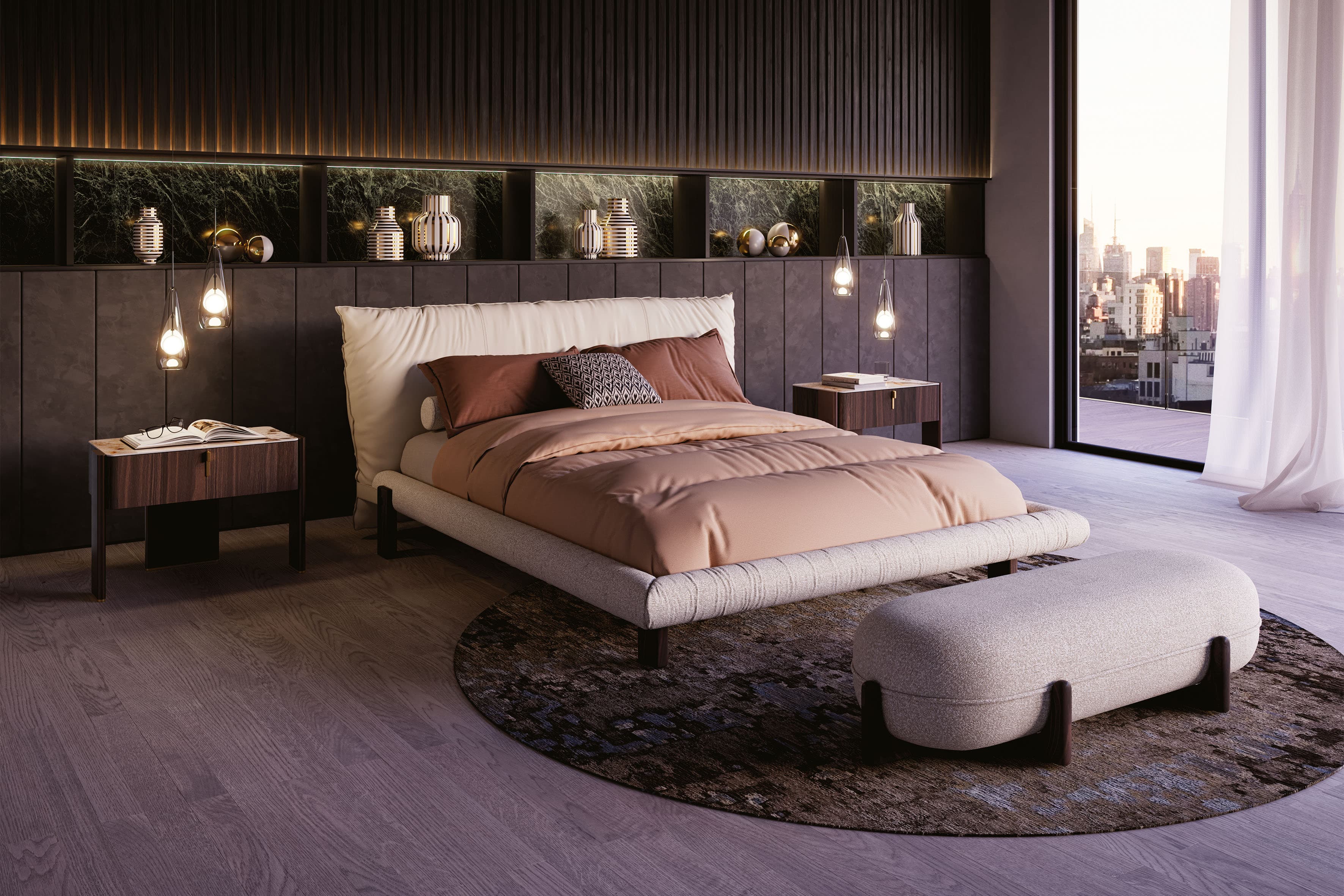 Кровать Pascal — Cattelan Italia, вид 7