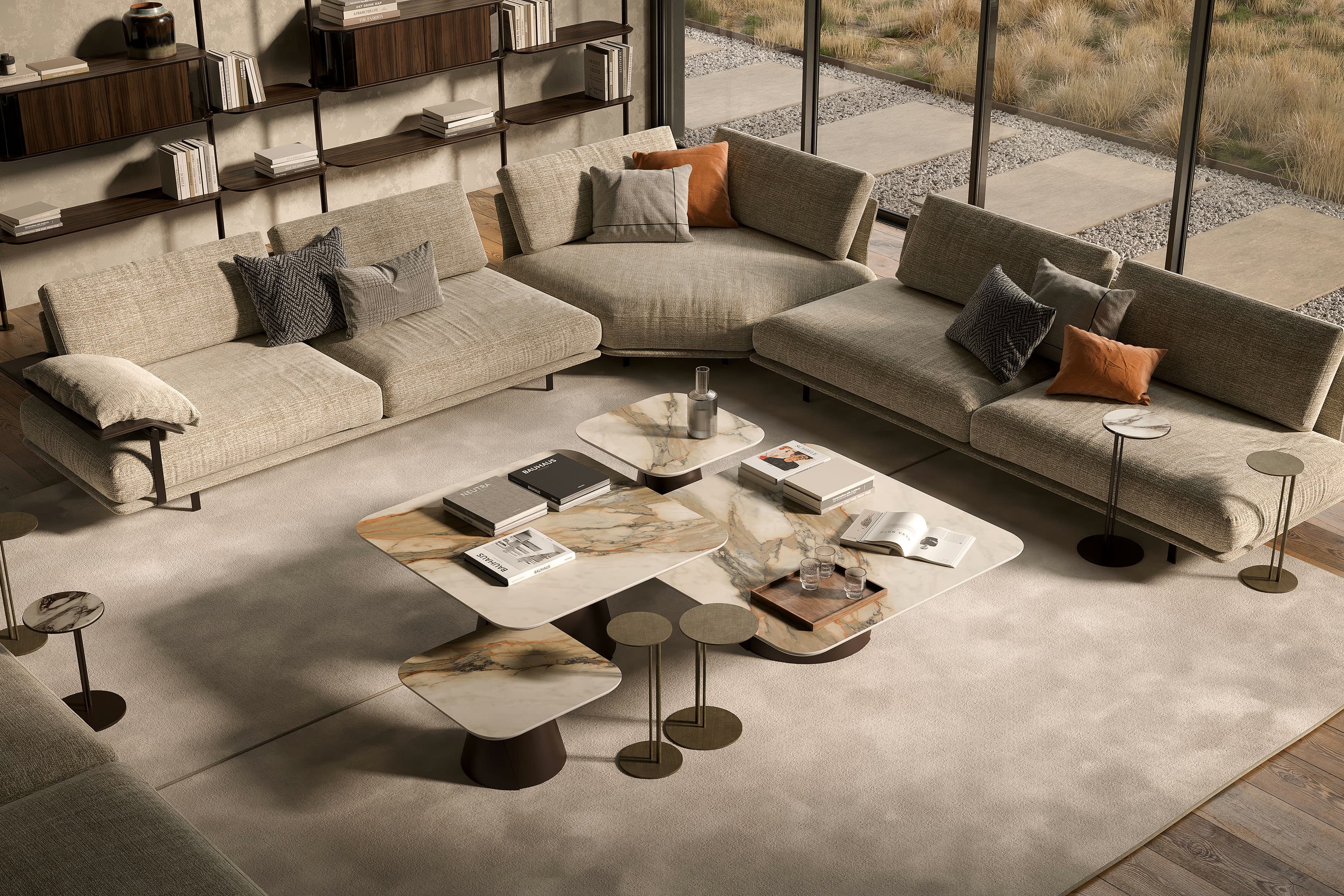 Журнальный столик Albert Keramik S — Cattelan Italia, вид 5