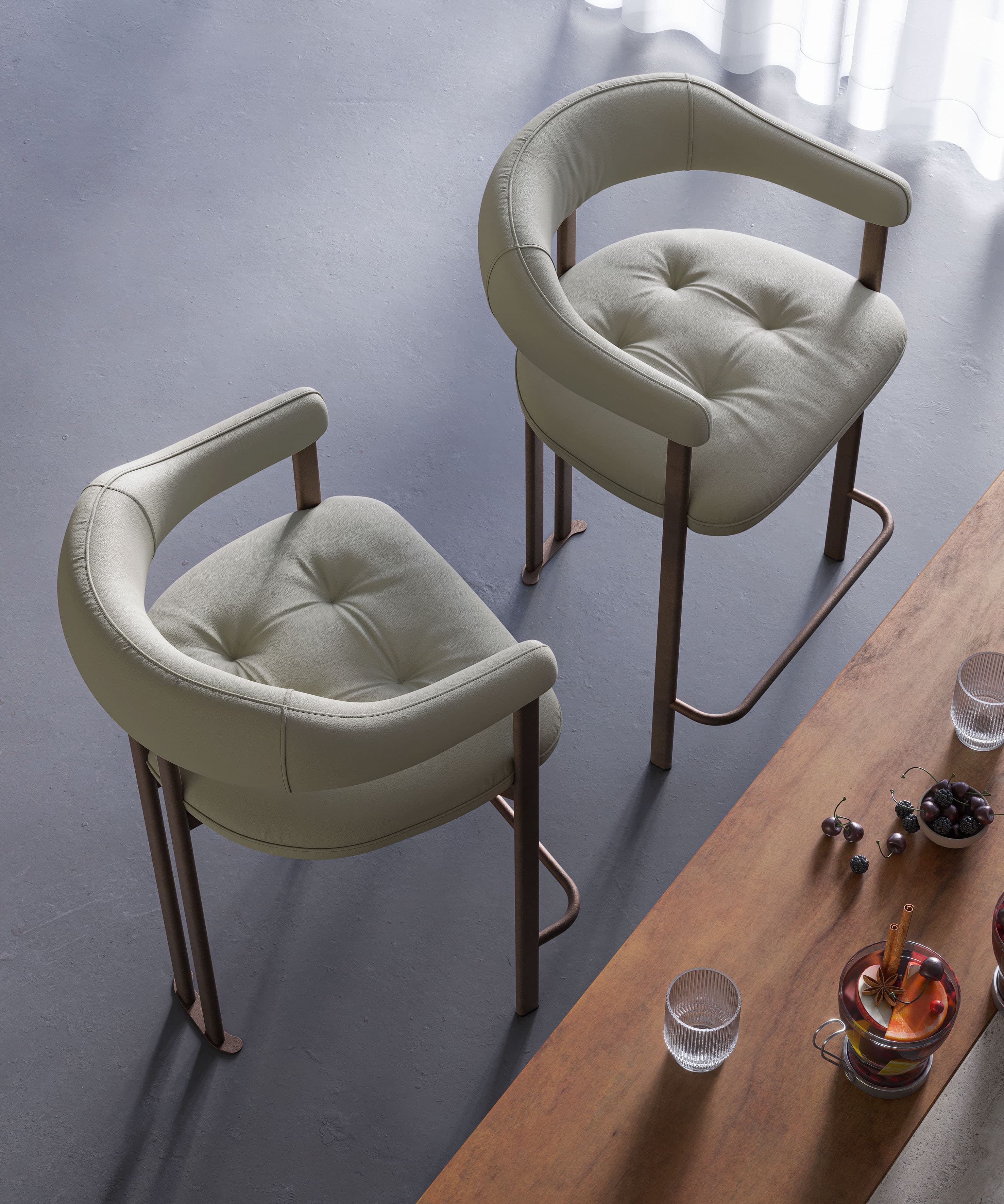 Greta — барный стул — Cattelan Italia, вид 2