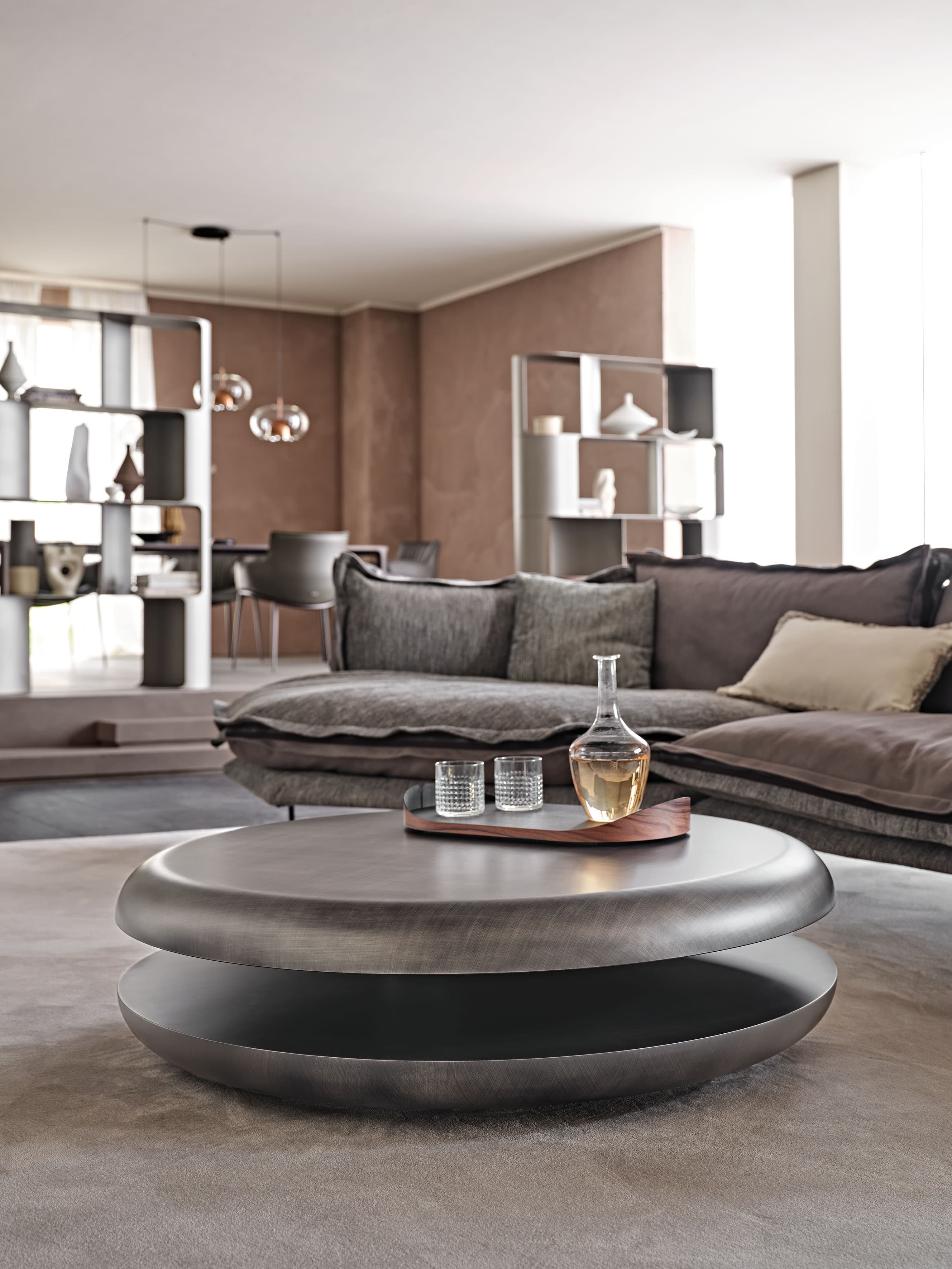 Журнальный столик Yo-Yo Brushed — Cattelan Italia