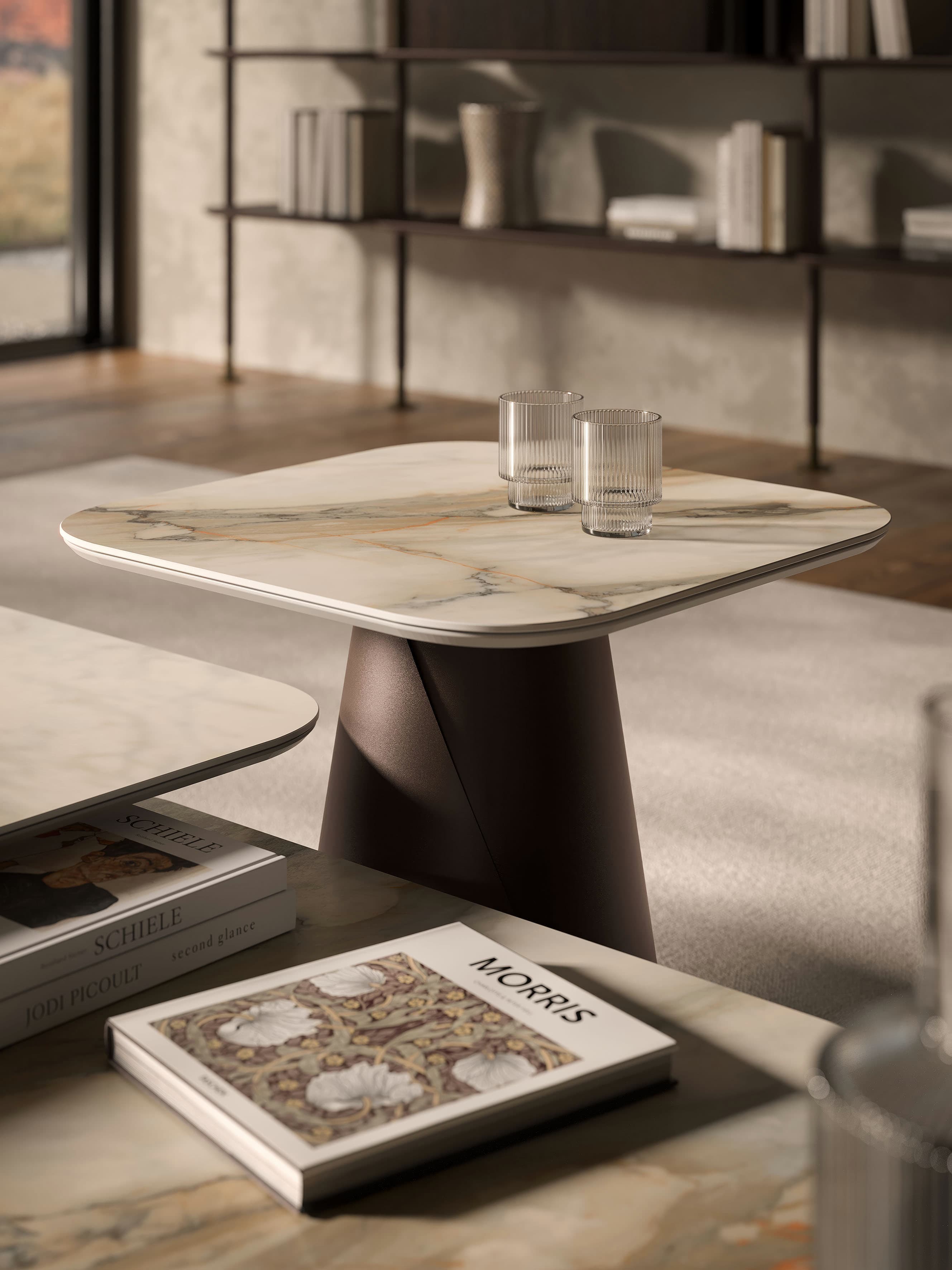 Журнальный столик Albert Keramik S — Cattelan Italia, вид 6