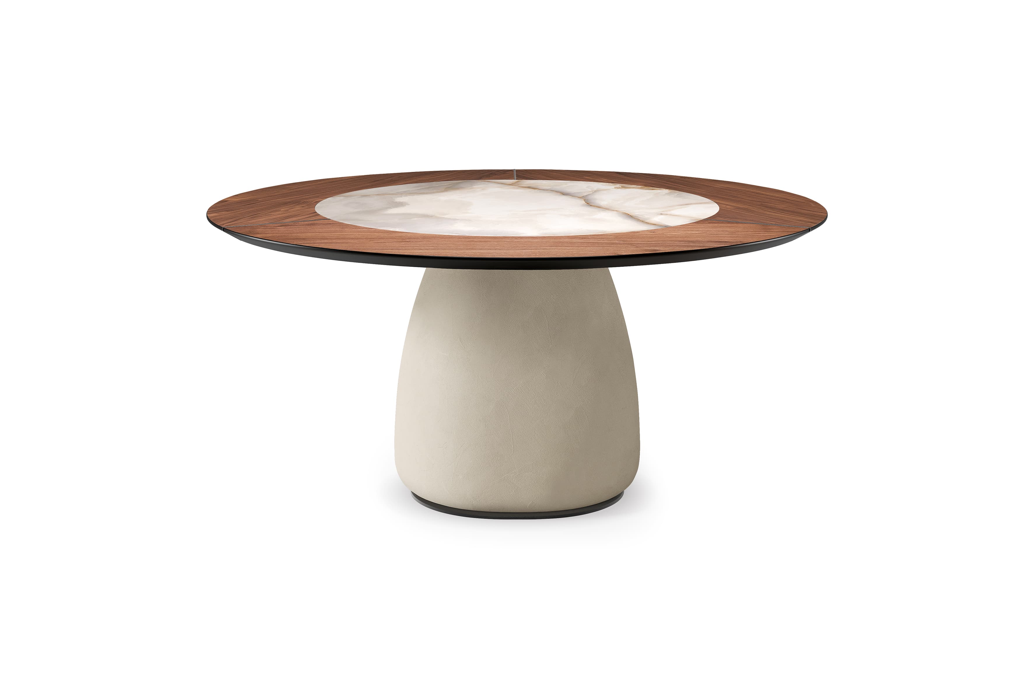 Обеденный стол Botero Ker-Wood Round — Cattelan Italia, вид 2