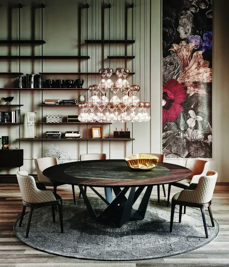 Skorpio Ker-Wood Round — Cattelan Italia