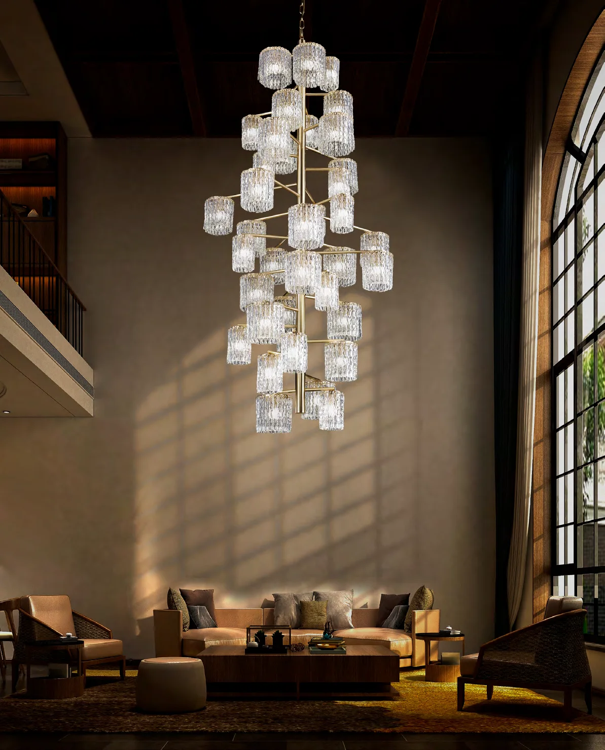 Salix — люстра — Euroluce, вид 2
