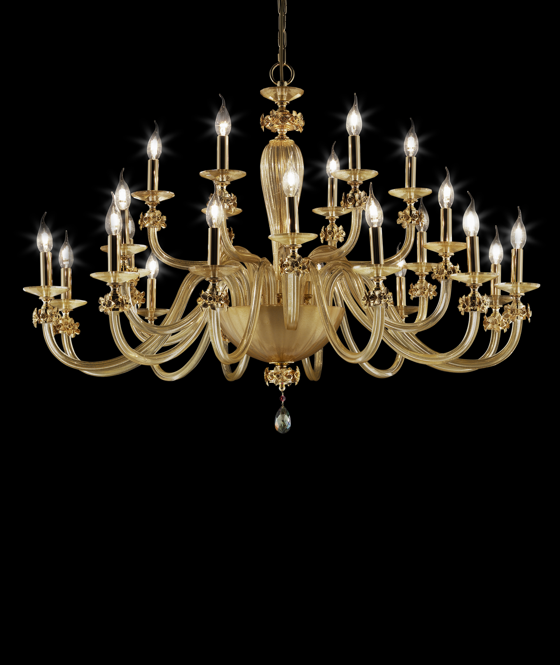 Sheen — люстра — Euroluce