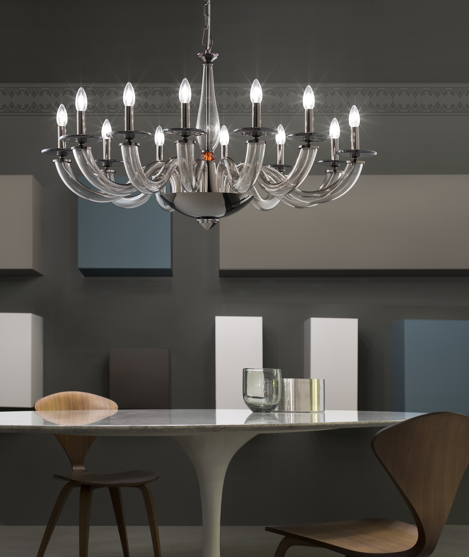 Olympia — люстра — Euroluce
