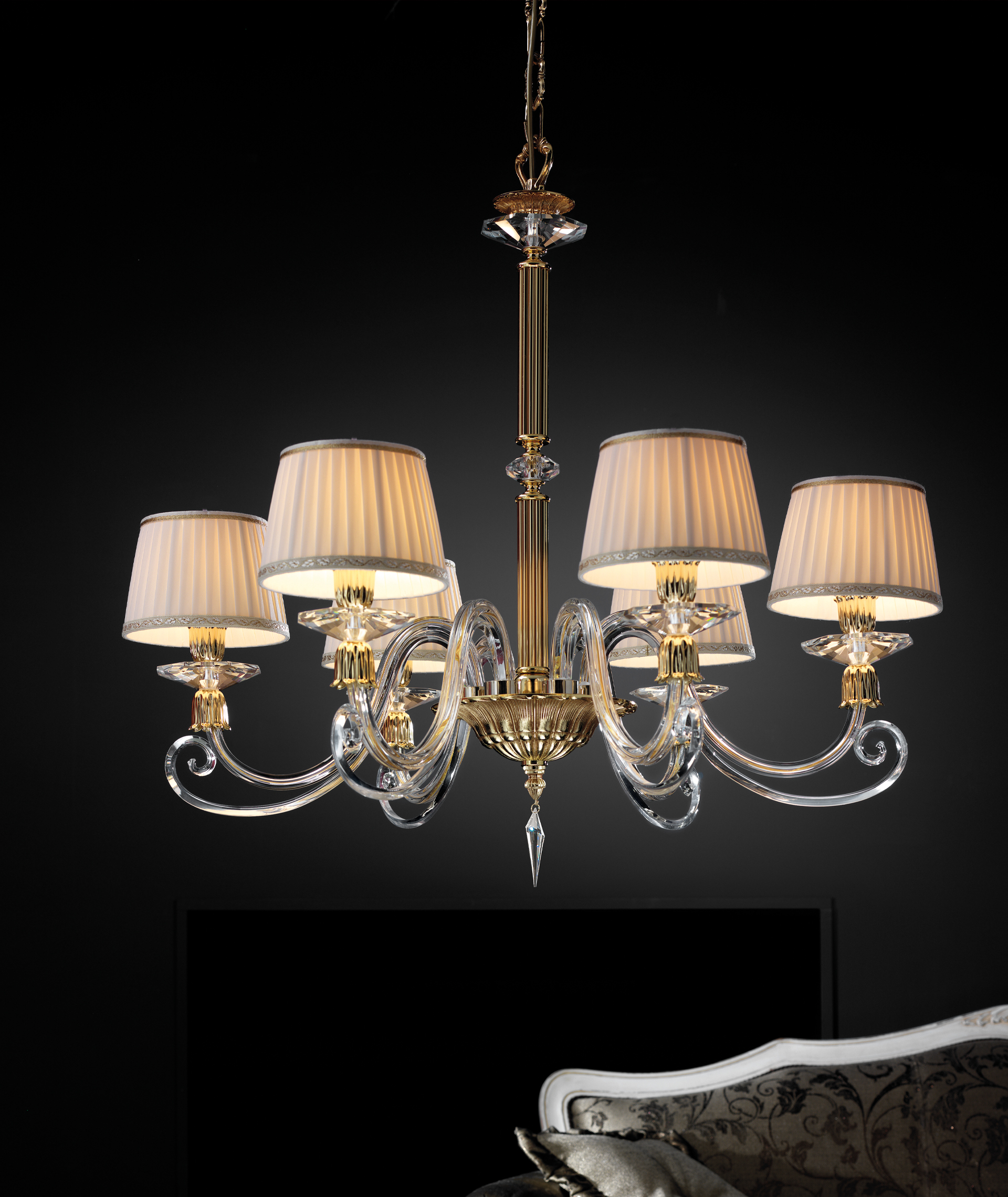 Sirio — люстра — Euroluce