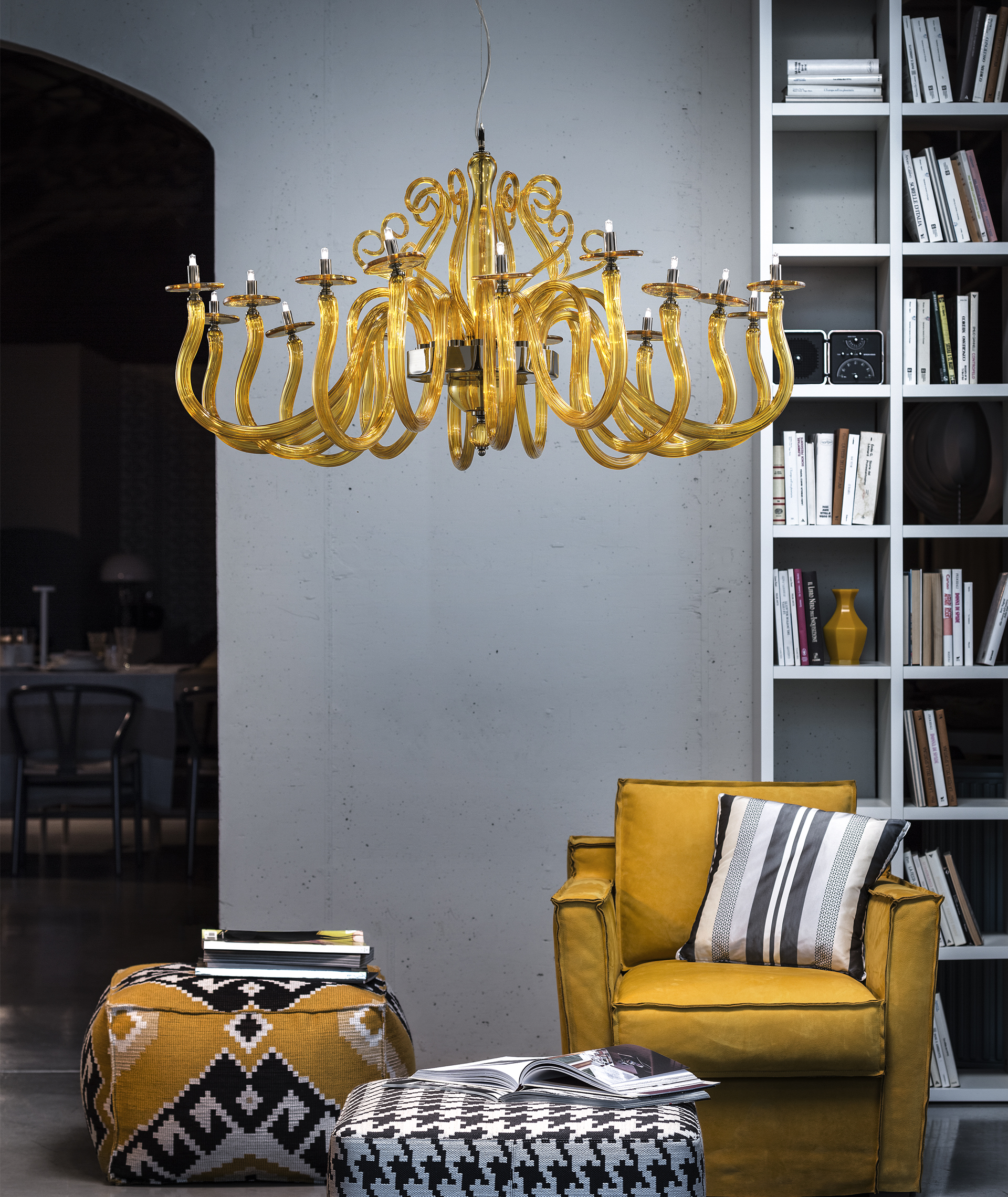 Yncanto — люстра — Euroluce, вид 4